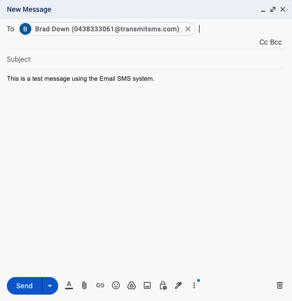 Email SMS Email