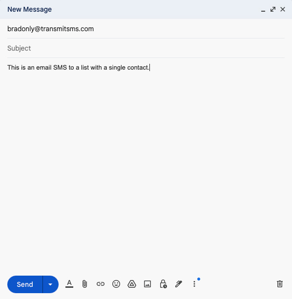 Email SMS List Email