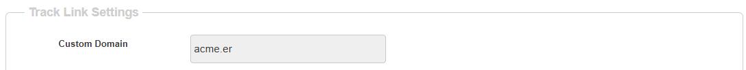 Custom Domain Field